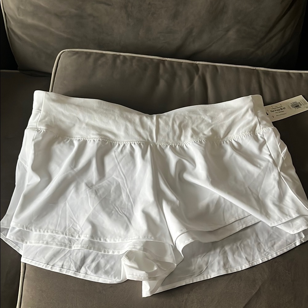 CALIA by Carrie Underwood Women's White Athletic Shorts